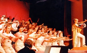 Mark Winkler and Choir