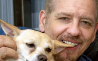Mark Winkler and his dog Lilly 2