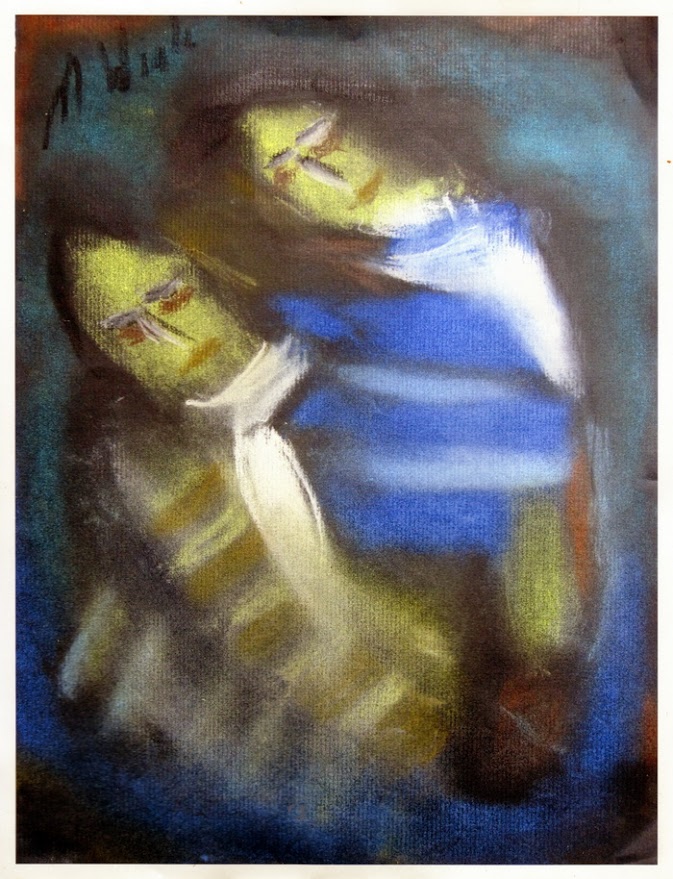 Mark Winkler's painting Migraine Sisters