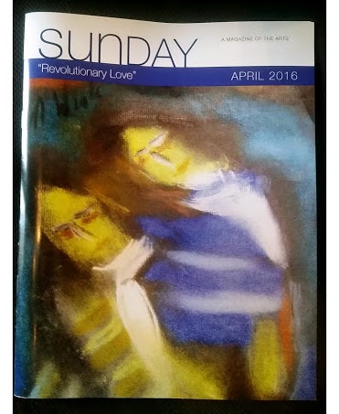 Mark Winkler painting Migraine Sisterson the cover of Sunday