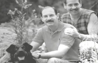 Mark Winkler and Charlie Kaplan and the dog Photo journal of Charlie featuring travel, family, and friendship moments captured over the years