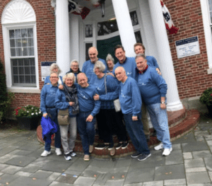 Group Photo with Mark Winkler's Birthday Party Guests in Chatham