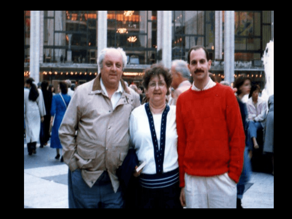 Mark Winkler's mom and dad and Charlie